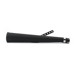 ΤΕΛΙΚΟ ΕΞΑΤΜΙΣΗΣ Sei Megaphone Upswept Left univ. muffler. 24" long. Black