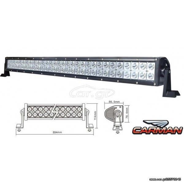 ΜΠΑΡΑ LED 180W 90cm COMBO