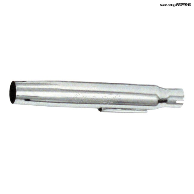 ΤΕΛΙΚΟ ΕΞΑΤΜΙΣΗΣ Paughco, replacement muffler. Slash Cut. Chrome