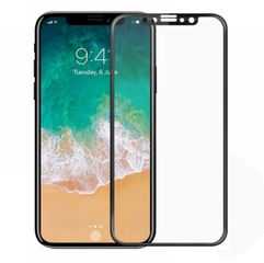 Tempered Glass Τζάμι - Προστασία Οθόνης για iphone XS Max  11 Pro Max Nano Flexible Full 5D - 4856 - Μαύρο - ΟΕΜ