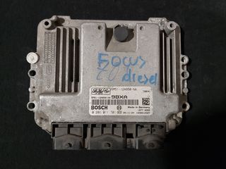 6M51-12A650-NA  9BXA  BOSCH 0 281 011 701  Ford Focus C-MAx 1,6 tdci 2004-2007 Εγκέφαλος Μηχανής