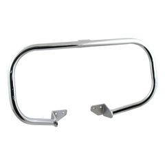 FRONT ENGINE GUARD kit, chrome - 93-05 DYNA -