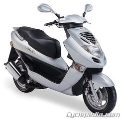 KYMCO BW / B & W 125 ΟΛΟΚΛΗΡΗ ΜΟΤΟ ΓΙΑ ΑΝΤΑΛΛΑΚΤΙΚΑ