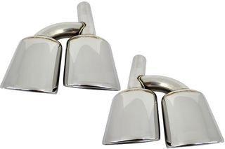 ΜΠΟΥΚΕΣ/ΑΠΟΛΗΞΕΙΣ ΕΞΑΤΜΙΣΗΣ AMG LOOK ΓΙΑ MERCEDES-BENZ C-CLASS T-MODELL(S204)