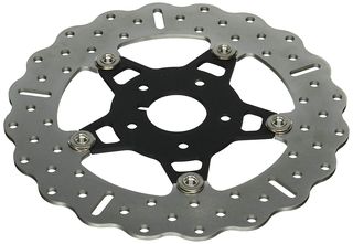 ΕΜΠΡΟΣΘΙΟΣ ΔΙΣΚΟΣ ΦΡΕΝΟΥ EBC BLACK CONTOUR FLOATING ROTOR - UP TO 1999 H-D MODELS -