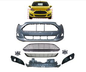 Ford Fiesta 2013-2017 MK7.5 Front Bumper Complete Kit New Aftermarket Auto Parts FREE Shipping-thumb-7