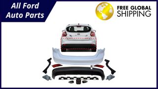 Ford Focus MK3 2011-2014 Rear Bumper Complete Kit New Aftermarket Auto Parts FREE Shipping
