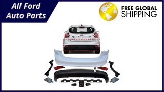Ford Focus MK3 2011-2014 Rear Bumper Complete Kit New Aftermarket Auto Parts FREE Shipping