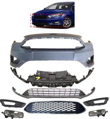 FORD FOCUS MK3.5 2014 - 2018 ΚΙΤ ΠΡΟΦΥΛΑΚΤΗΡΑ ΕΜΠΡΟΣ-thumb-1