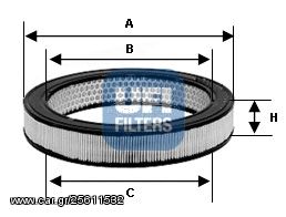 ΦΙΛΤΡΟ ΑΕΡΟΣ FIAT 850/SEAT 133 (UFI)
