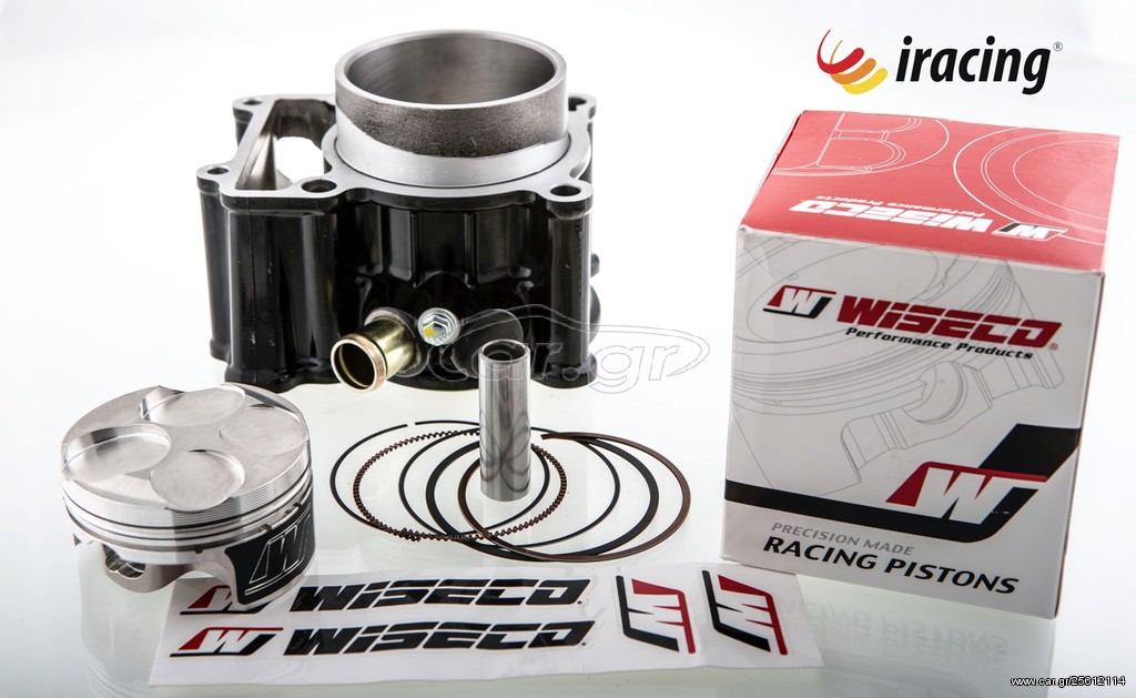 Κυλινδροπίστονο Cylinder Piston Wiseco Sym VF230cc 68.00mm High Compression Extra Valve Grooves  iRacing.  