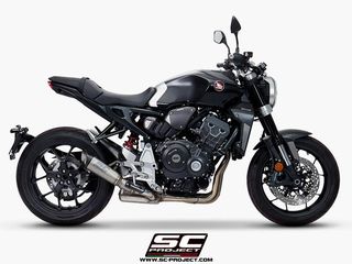 Sc Project Εξάτμιση Τελικό S1 Titanium/Carbon End  Honda CB 1000 R Neo Sport Cafe 2018 - 2020