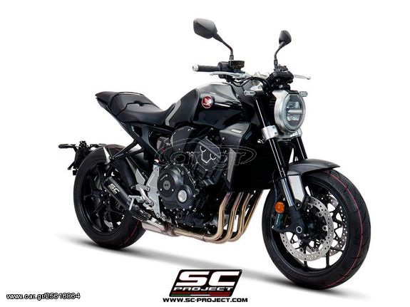 Sc Project Εξάτμιση Τελικό 70s Conical Black S.Steel Honda CB 1000 R Neo Sport Cafe 2018 - 2020