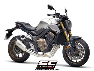 Sc Project Ολόσωμη Εξάτμιση 4-1 SC1-R Titanium/Carbon End  Honda CB 650 R  2019 - 2020