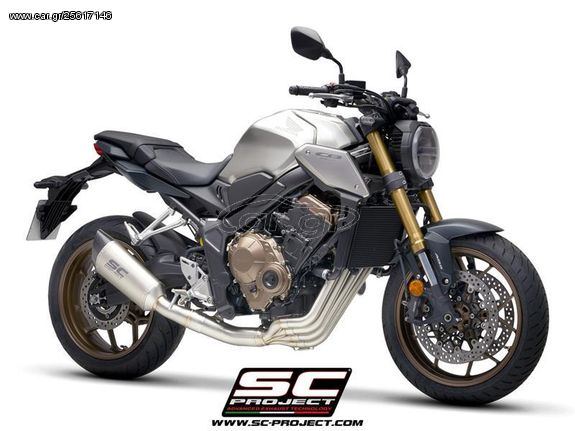 Sc Project Ολόσωμη Εξάτμιση 4-1 SC1-R Titanium/Carbon End  Honda CB 650 R  2019 - 2020