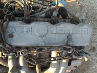 NISSAN SD23 DIESEL ΒΟΛΑΝ/ ΚΑΠΑΚΙ/ΚΕΦΑΛΗ ΜΗΧΑΝΗΣ ΜΠΑΜΠΟΥΡΗΣ