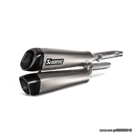 Akrapovic εξάτμιση για DUCATI SCRAMBLER 1200 2019-20 Slip-On Line (Titanium) 