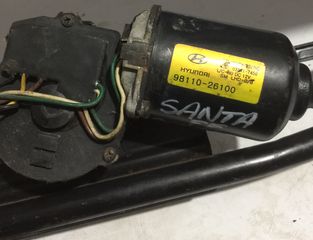 Πωλείται μοτέρ υαλοκαθαριστήρων εμπρός Hyundai Santa Fe 2000-2005 {EG}-thumb-2