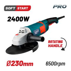BAG2400 Γωνιακός Τροχός Φ230mm 2400W - ΓΩΝΙΑΚΟΙ ΤΡΟΧΟΙ ΜΕΓΑΛΟΙ - BORMANN PRO (#003700)