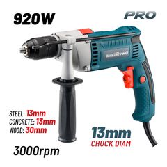 BID9200 Κρουστικό Δράπανο 920W - ΜΕ ΚΡΟΥΣΗ - BORMANN PRO (#020622)