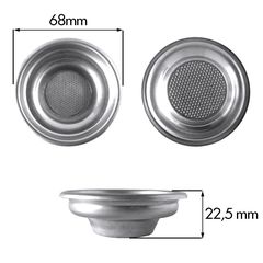 La Cimbali Μονό Φίλτρο Καλάθι 7gr - H22.5mm