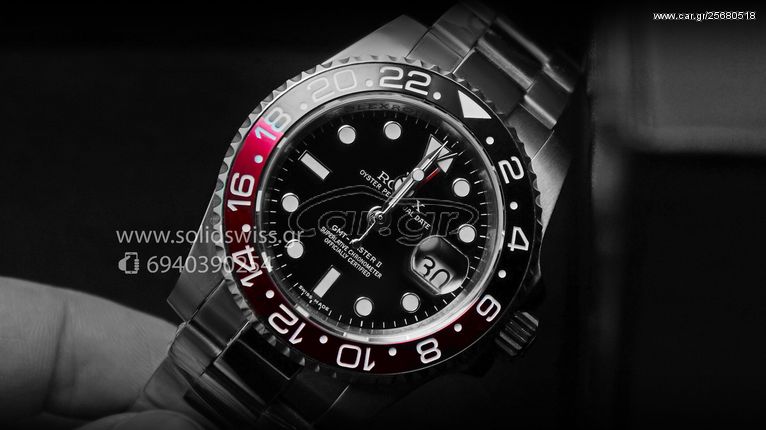 GMT-Master II SS Black/Red Coca-Cola Ceramic Bezel 40mm