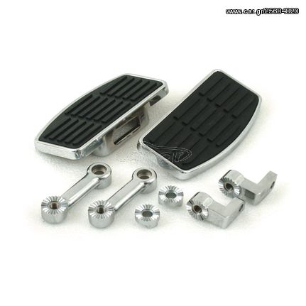 ΠΑΝΤΟΦΛΕΣ ADJUSTABLE MINI FLOORBOARD SET-84-16 FXST Softails/80-86 FXWG/93-02 Dyna Wide Glide-