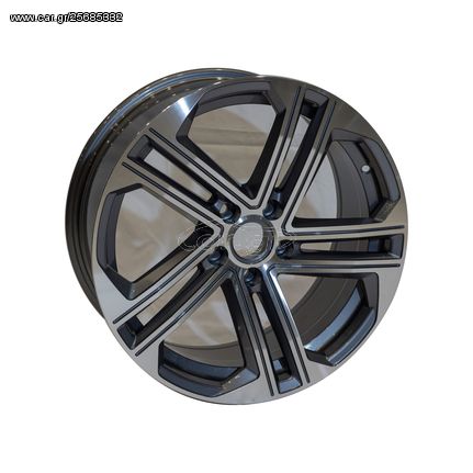 REPLICA ΖΑΝΤΕΣ AUDI STYLE 102 18X8 ΕΤ42 5-112 GUNMETAL MACHINED FACED