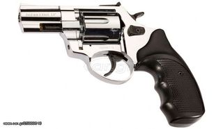 ZORAKI R1 2.5 REVOLVER SHINY CHROME 9mm Πιστόλι αντίγραφο starter pistol-ισχυρού κρότου Σηματοδοσίας