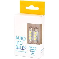 Λάμπες 3 LED Festoon 39mm 12V & Canbus – 14197