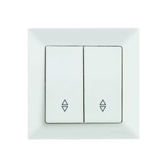 Mutlusan candela διακόπτης ale-retour κομιτατέρ λευκός 004 0201