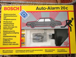 Συναγερμός Αυτοκινήτου BOSCH 1987 Auto-alarm 20c συλλεκτικός στο κουτί του από Γερμανία 
