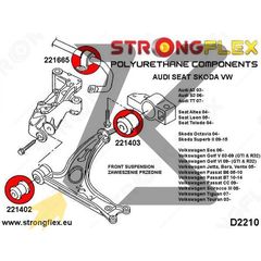 VW GOLF VI  ΣΥΝΕΜΠΛΟΚ ΠΟΛΥΟΥΡΕΘΑΝΗΣ 226174B: FULL SUSPENSION BUSH KIT KB STORE-thumb-3