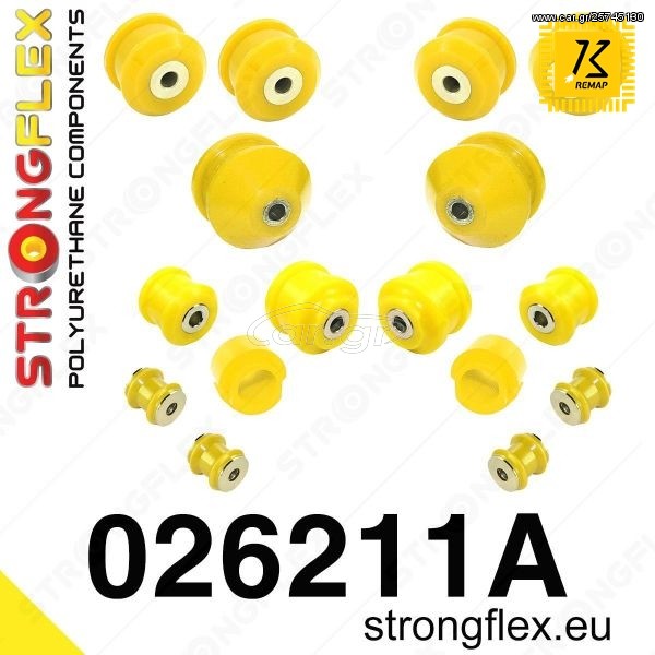 AUDI RS6 C6  ΣΥΝΕΜΠΛΟΚ ΠΟΛΥΟΥΡΕΘΑΝΗΣ 026211A: FRONT SUSPENSION BUSH KIT SPORT KB STORE