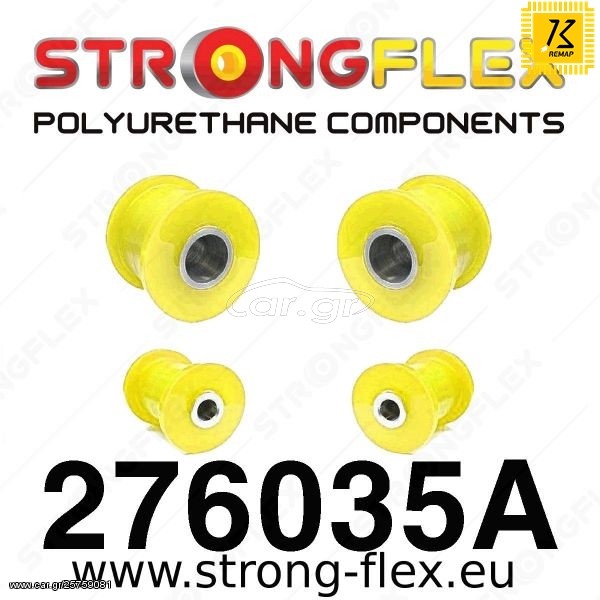 SUBARU IMPREZA GC GF  ΣΥΝΕΜΠΛΟΚ ΠΟΛΥΟΥΡΕΘΑΝΗΣ 276035A: FRONT WISHBONE BUSH KIT SPORT KB STORE