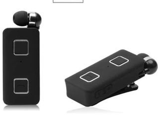 K35 Bluetooth Earphone Wireless Sport Earbuds Headset with Microphone Hands-free Call Remind Vibration Wear Clip Driver