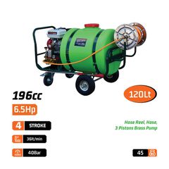 NS6200 Ψεκαστικό Βενζίνης 6.5Hp 160Lt - ΒΕΝΖΙΝΟΚΙΝΗΤΟΙ - NAKAYAMA (#025276)