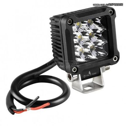 Προβολέας τετράγωνος WL-18 1LED 10W 1000LM 9>32V (52 x 62 x 47 mm) Lampa