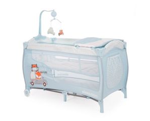 Kikkaboo Παρκοκρέβατο Dolce Sonno 2 Επιπέδων, Blue Foxy 31003010042