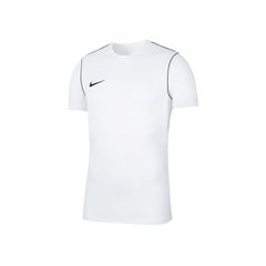 Nike Park 20 Ανδρικό Αθλητικό T-shirt Κοντομάνικο Dri-Fit Λευκό BV6883-100