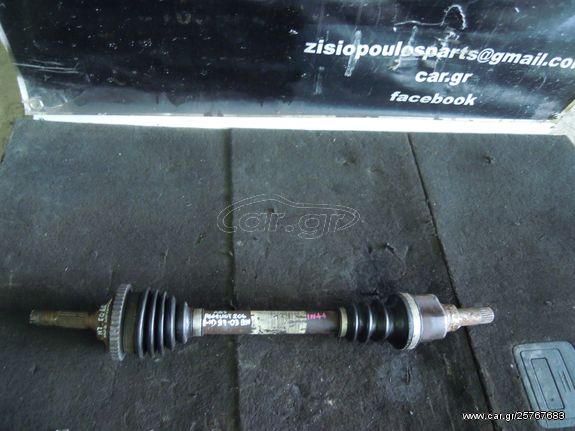 ΗΜΙΑΞΟΝΙO ΕΜΠΡΟΣ ΜΕ ABS ΑΡΙΣΤΕΡΟ (L) PEUGEOT 206  ΒΕΝΖ 1998-2006 < ΙΝΤ 1 >