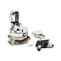 ΚΕΝΤΡΙΚΟΣ ΔΙΑΚΟΠΤΗΣ IGNITION SWITCH, ELECTRONIC, STAINLESS-73-95 FL, FX, FXWG-
