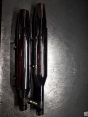 HARLEY-DAVIDSON OEM TWIN CAM  MUFFLER CATALYST FAT BOY 2002-thumb-1