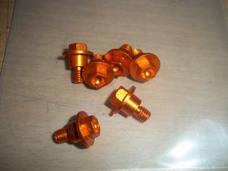 ΒΙΔΕΣ ΤΙΤΑΝΙΟΥ ΓΙΑ ΚΑΛΑΜΙΔΕΣ ΕΜΠΡΟΣ ΣΕΤ CNC KTM SX/SXF/EXC/EXCF/XC/XCF/65/125/200/250/300/350/450/525/530