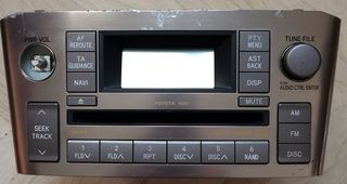 Toyota Avensis ‘05 86120-05120 Ράδιο-CD-MP3-SD σε άριστη κατασταση γνήσιο!!!!
