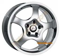 7.5X16 4X114 ET42 TRIX CROMODORA MADE IN ITALY-thumb-1