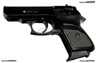 EKOL LADY BLACK 9mm Πιστόλι αντίγραφο starter pistol-ισχυρού κρότου Σηματοδοσίας