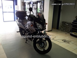 SUZUKI VSTROM ΜΟΤΟ PATROL HPS 880 GPS-GSM + BLUETOOTH ΜΕ ΙΣΟΒΙΑ ΕΓΓΥΗΣΗ www.sound-evolution.gr