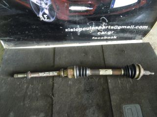 ΗΜΙΑΞΟΝΙO ΕΜΠΡΟΣ ΜΕ ABS ΔΕΞΙΟ (R) PEUGEOT 206  ΒΕΝΖ 1998-2006 < ΙΝΤ 1 >28mm