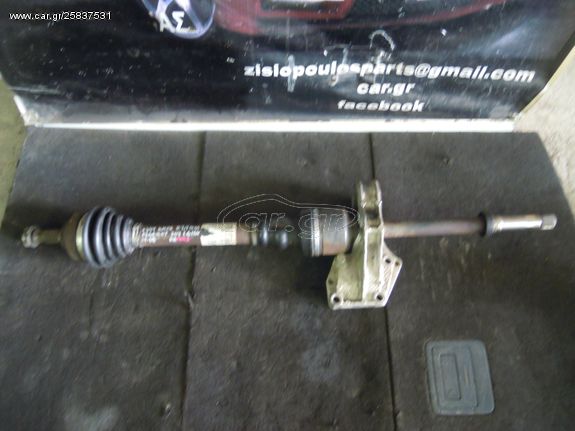 ΗΜΙΑΞΟΝΙO ΜΕ ABS ΔΕΞΙ (R) PEUGEOT 307 (NFU) 1.6 16V ΒΕΝΖΙΝΗ 2001-2008< ΙΝΤ 2 >27mm